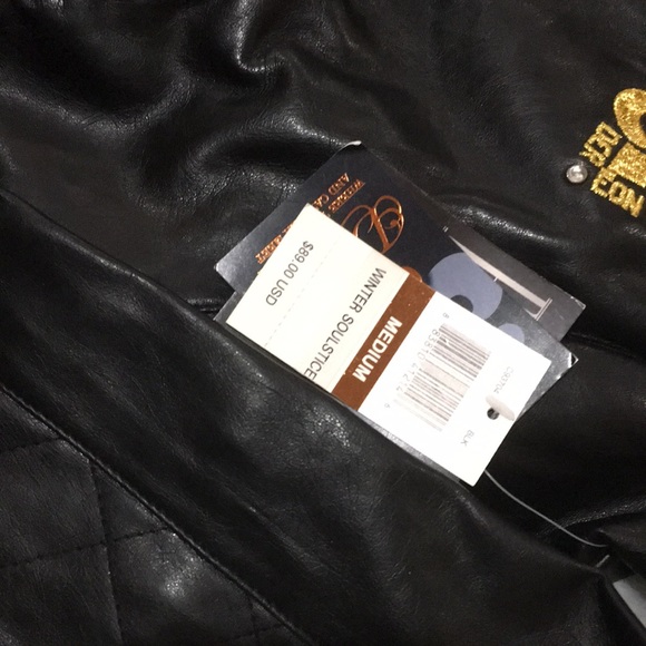 SOLD—Black Dereon Jacket - Picture 2 of 4